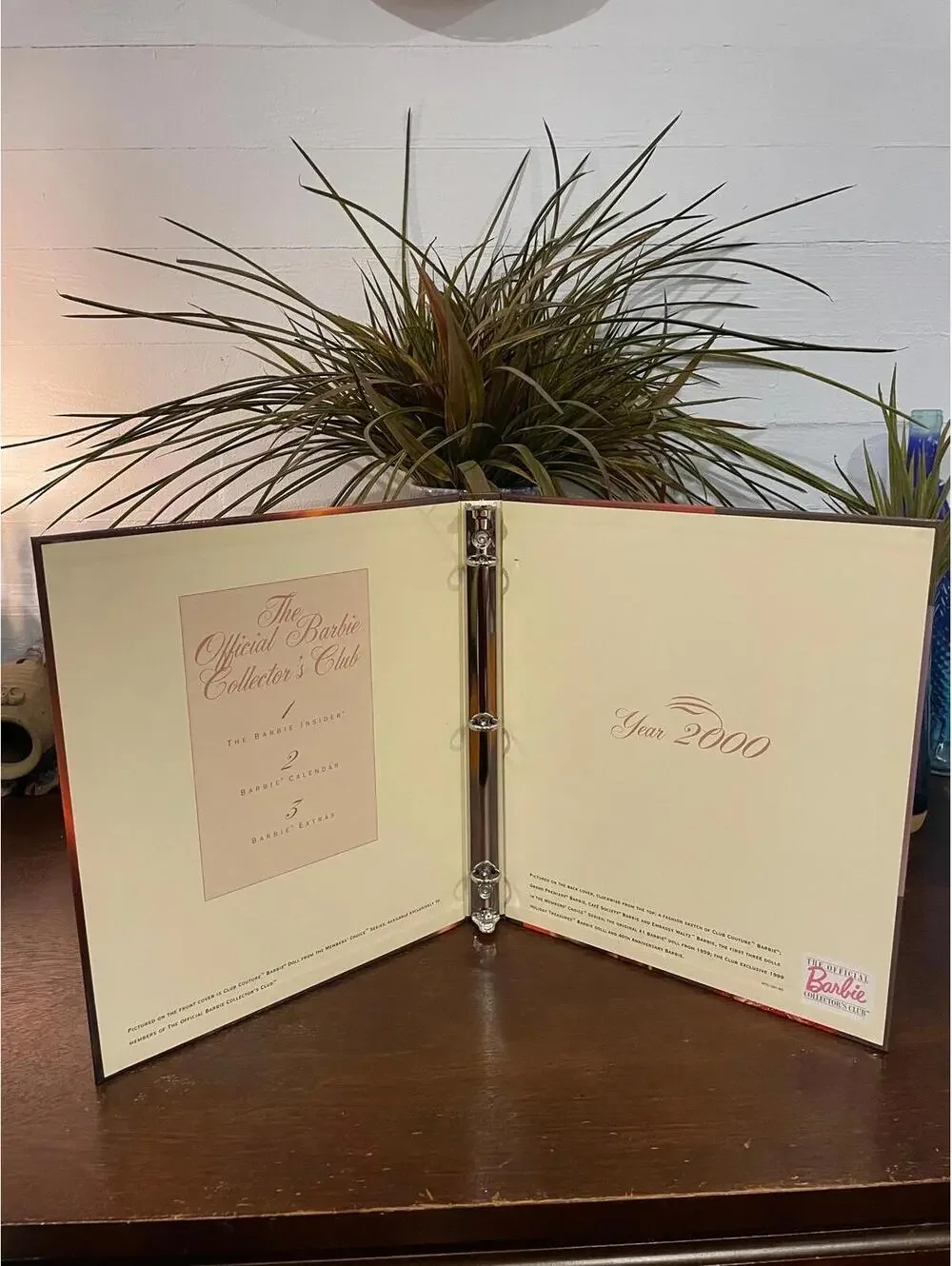Barbie Collectors Binders - vintage collectors club 3rd and 4th edition